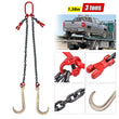 1.4 M V-Assembly J Hook Brother Winch Chain Tow Recovery