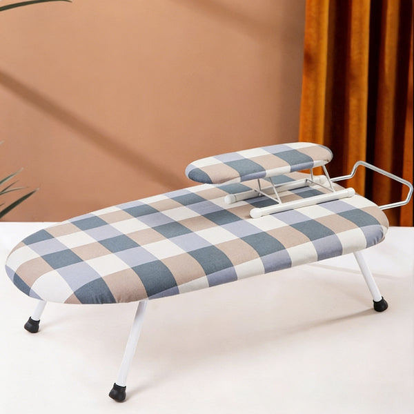 Foldable Tabletop Ironing Board with Iron Rest