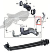 N47N B47 Diesel Engine Intake Breather Pipe For BMW