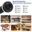 Carbide Wood Sanding Carving Shaping Disc for Angle Grinder