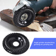 Carbide Wood Sanding Carving Shaping Disc for Angle Grinder