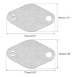 EGR Valve Repair Plate For 2.0L TDi CR AUDI VW