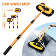 MICROFIBRE WASH BRUSH CLEANING MOP EXTENDABLE CAR CARAVAN