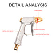 Garden Hose Spray Heavy Duty Metal Nozzle High Pressure