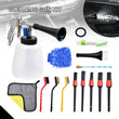 High Pressure Car Cleaning Gun with Soft Bristle Nozzle