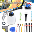 High Pressure Car Cleaning Gun with Soft Bristle Nozzle