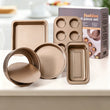 5-Piece Nonstick Stackable Bakeware