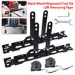 Toe Wheel Alignment Tool Plate Kit with Measuring Tapes