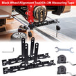 Toe Wheel Alignment Tool Plate Kit with Measuring Tapes