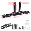 Toe Wheel Alignment Tool Plate Kit with Measuring Tapes