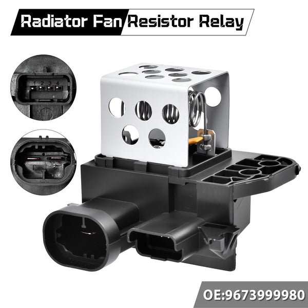 Radiator Fan Resistor Relay Unit Peugeot 108