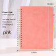 Spiral Notebook College Ruled with Stickers