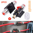 Trip DC Car Audio Solar Energy Inline Circuit Breaker 12V Fuse Holder