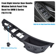 Front Inner Door Panel Handle Pull Trim For BMW 5 series
