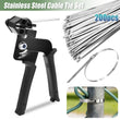 200 Stainless Steel Cable Tie Gun Zip Tie Wrap Tool Wear Resistance