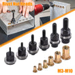 6PCS Hand Rivet Nut Head Nuts