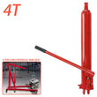 Hydraulic Long Ram Jack 4 Ton Clevis Base Engine Hoist Cylinder