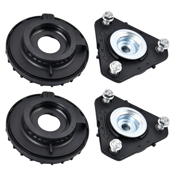 2X FOR HONDA CIVIC FRONT SUSPENSION STRUT TOP MOUNTS & BEARINGS