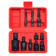 10x Impact Socket Adapter Set 360° Female to Male