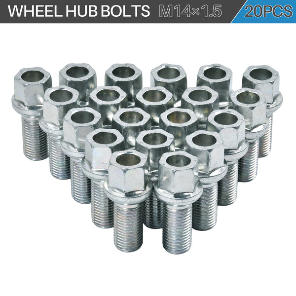 Wheel Nuts Bolts 17mm M14 x 1.5 27mm Thread Radius