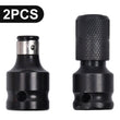 Impact Wrench Adapter 1 / 2-1 / 4 Socket To Bit Holder With Hexagonal