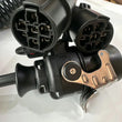 15-Pin to 2x 7-Pin N/S Plug Coiled Electrical Cable
