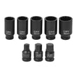 8 Pc 1/2" Dr 12 Point Hub Impact Socket & Bit Set for VAG Vehicles