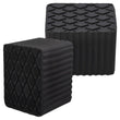 4 pcs Ramp Jacking Rubber Blocks Universal Scissor Car Lift Pads