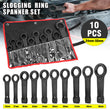 10PC SLOGGING RING SPANNER SET 24mm to 50mm