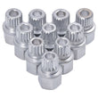 BMW MASTER LOCKING WHEEL NUT KEY SET Tamper Proof Spline Bit Socket