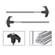 36X Screw In Hard Ground Tent Pegs  Heavy Duty Awning Pegs