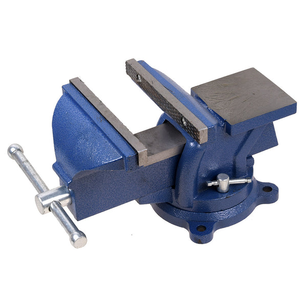 6" Heavy Duty Work Bench Vice Engineer Jaw Swivel Base Workshop Vise Clamp