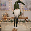 Christmas Santa Claus Tomte Long Leg Gnome Plush Decor