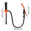 Electric Liquid Syphon Pump, Automatic Transfer for Gas Oil Water, Battery Powered