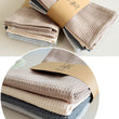 35x35cm 4PCS Home Kitchen Waffle Pattern Tea Towel Absorbent Dish Cleaning Towel