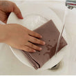 35x35cm 4PCS Home Kitchen Waffle Pattern Tea Towel Absorbent Dish Cleaning Towel