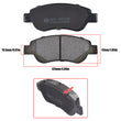 Brake Discs & Brake Pads 247mm Front for Citroen Peugeot Toyota C1 107