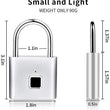 Fingerprint Waterproof Keyless Anti-Theft Security Digital Lock