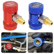 2PCS R1234yf Quick Connector Adapter Coupler Auto A/C Manifold Gauge Set