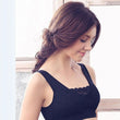 Women Wireless Padded Sports Lace Bra