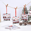 Christmas Wooden Hanging Ornaments
