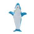 Adult Wearable Shark Blanket Shark Hoodie Pajamas