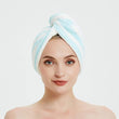 2 pcs Women Microfiber Hair Towel Wrap Dry Hair Towels