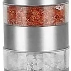 Multi-Layers Pepper Grinder Stainless Steel Manual Salt and Pepper Mill