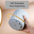 Rotating Plastic Makeup Brush Holder Organizer