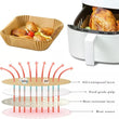50pcs/ 100pcs Air Fryer Disposable Paper Liner