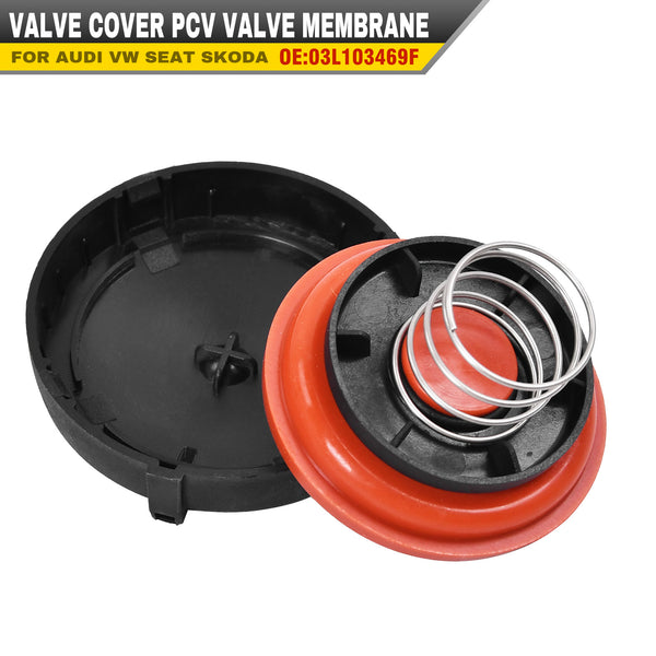 For Audi Vw Seat Skoda 1.6 2.0 3.0 TDI Valve Cover PCV Valve Membrane