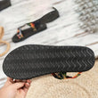 Women's Colorblock Ankle Strap Lightweight Flat Sandals