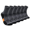 6 Pairs Men's Mid Length Socks Sports Socks