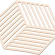 4pcs Home Heat Insulation Silicone Mat